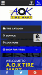 Mobile Screenshot of aoktiremart.net